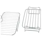 2x Sütőrács Cecotec, ProfiCook, Ninja, Chefree légsütőhöz stb. - Rács 20 x 13.5 x 8 cm