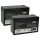 VHBW UPS Akku APC RBC17 - 7200 mAh 12 V AGM