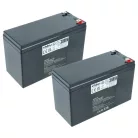 VHBW Onboard Battery for Caravans, Boats, Motorhomes, Solar Systems - 6 Ah 12.8 V LiFePO4
