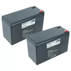   VHBW Onboard Battery for Caravans, Boats, Motorhomes, Solar Systems - 6 Ah 12.8 V LiFePO4