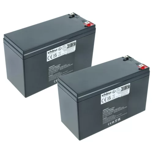 VHBW Onboard Battery for Caravans, Boats, Motorhomes, Solar Systems - 6 Ah 12.8 V LiFePO4