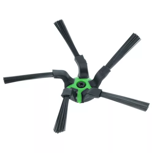 3x Oldalkefe iRobot Roomba s9, s9 Plus, 9150, 9550 Robotporszívóhoz - 5-karú, fekete, zöld