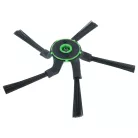 3x Oldalkefe iRobot Roomba s9, s9 Plus, 9150, 9550 Robotporszívóhoz - 5-karú, fekete, zöld