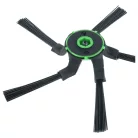 3x Oldalkefe iRobot Roomba s9, s9 Plus, 9150, 9550 Robotporszívóhoz - 5-karú, fekete, zöld