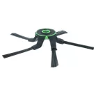 3x Oldalkefe iRobot Roomba s9, s9 Plus, 9150, 9550 Robotporszívóhoz - 5-karú, fekete, zöld