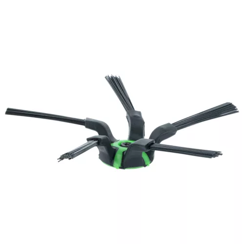 3x Oldalkefe iRobot Roomba s9, s9 Plus, 9150, 9550 Robotporszívóhoz - 5-karú, fekete, zöld