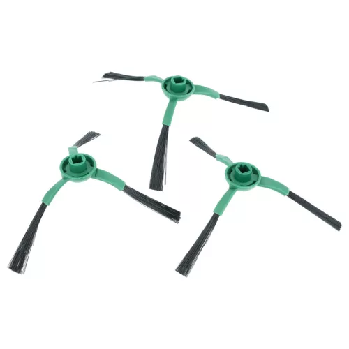 3 db oldalkefe iRobot Roomba robotporszívóhoz - 3-karos, fekete, zöld