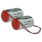 VHBW Alarmanlagen Akku DSC ER34615M-T1, ER346150, WT4911BATT - 14500 mAh 3,6 V Li-MnO2