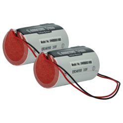   VHBW Alarmanlagen Akku DSC ER34615M-T1, ER346150, WT4911BATT - 14500 mAh 3,6 V Li-MnO2