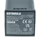 VHBW Camera Flash Battery Godox DFB/GDWB29, WB29 - 3200 mAh 14.8 V Li-Ion