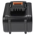 EXTENSILO 2 db Rockwell RW9351.1 csereakkumulátor – 5 Ah, 20 V, Li-ion, fekete/narancssárga