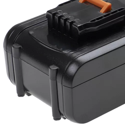 EXTENSILO 2 db Rockwell RW9351.1 csereakkumulátor – 5 Ah, 20 V, Li-ion, fekete/narancssárga