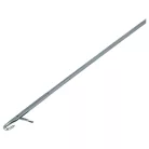 vhbw 2x Forgó tű kampóval - Extra hosszú áthúzó tű (26,5 cm), fém