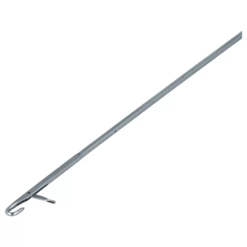 vhbw 2x Forgó tű kampóval - Extra hosszú áthúzó tű (26,5 cm), fém