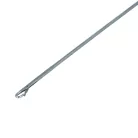 vhbw 2x Forgó tű kampóval - Extra hosszú áthúzó tű (26,5 cm), fém