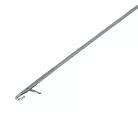 vhbw 4x Forgó Tű Kampóval - Extra Hosszú Áthúzó Tű (26,5 cm), Fém