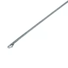 vhbw 4x Forgó Tű Kampóval - Extra Hosszú Áthúzó Tű (26,5 cm), Fém