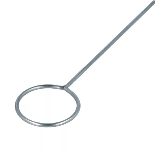 vhbw 4x Forgó Tű Kampóval - Extra Hosszú Áthúzó Tű (26,5 cm), Fém