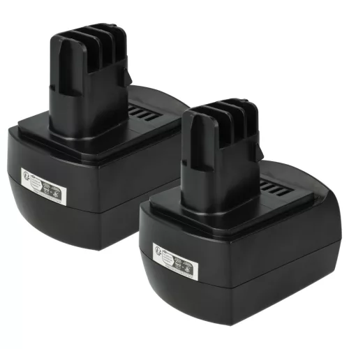 VHBW 2 db NiMH akkumulátor Metabo gépekhez – 2100 mAh, 9,6 V