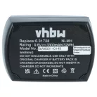 VHBW 2 db NiMH akkumulátor Metabo gépekhez – 3300 mAh, 9,6 V