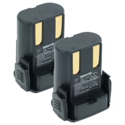   Pet Nyírógép Akkumulátor 2x helyettesíti Aesculap GT201 - 1600 mAh 7.4 V Li-Ion