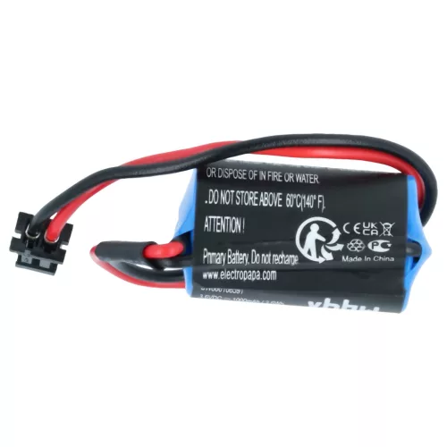 Ipari vezérlő 5x akkumulátor helyettesíti az Omron JZSP-BA01-01, JZSP-BA01 - 1000mAh 3.6V Li-Ion
