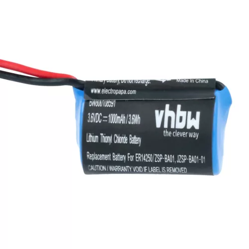 Ipari vezérlő 5x akkumulátor helyettesíti az Omron JZSP-BA01-01, JZSP-BA01 - 1000mAh 3.6V Li-Ion