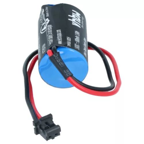 Ipari vezérlő 5x akkumulátor helyettesíti az Omron JZSP-BA01-01, JZSP-BA01 - 1000mAh 3.6V Li-Ion