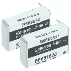 Speciális 2x Akkumulátor - 750 mAh 3.6 V Li-SOCl2
