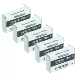 Speciális 5x Akkumulátor - 750 mAh 3.6 V Li-SOCl2