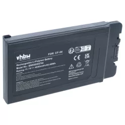   Akkumulátor Panasonic CF-54-hez és másokhoz, helyettesíti a CF-VZSU0PW-t, Li-Polimer, 11.1 V, 4000 mAh