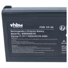 Akkumulátor Panasonic CF-54-hez és másokhoz, helyettesíti a CF-VZSU0PW-t, Li-Polimer, 11.1 V, 4000 mAh
