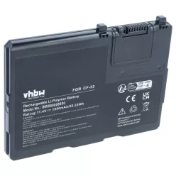   Akkumulátor Panasonic Toughbook CF-33-hoz, helyettesíti CF-VZSU1AW, Li-Polimer, 11.4 V, 1950 mAh