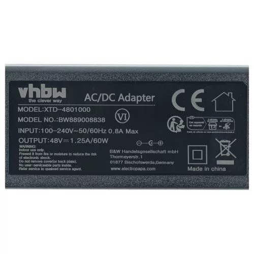 Hálózati adapter Garmin S2800.04 helyett Garmin fitnesz eszközökhöz, otthoni edzőgép - 232 cm