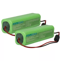   Távirányító 2x Akkumulátor Futaba NT8S700B, NT8S600B, 2608B-33J helyett - 2000 mAh 9.6 V NiMH