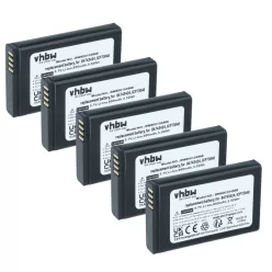   5x Akkumulátor Polycom / Spectralink 84743424, 84743428 helyett Agfeo vezetékes telefonhoz - 950 mAh 3.7 V Li-Ion