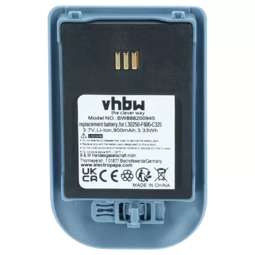 3x Akkumulátor Alcatel 3BN78404AA, 0480468 helyett Ericsson vezetékes telefonhoz - 900 mAh 3.7 V Li-Ion