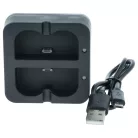 Akkumulátortöltő Micro-USB + Micro-USB kábel Ring Video Doorbell digitális kamerához