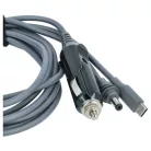 3 az 1-ben tápkábel Starlink Mini WiFi routerhez - 300 cm hosszú