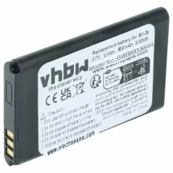   Mobiltelefon akkumulátor Alcatel RTR001F01, 10000058 helyett - 900 mAh 3.7 V Li-Ion