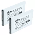 Kézi számítógép 2x akkumulátor Datalogic BTDL1, 94ACC0129, 94ACC0128, 3H21-00000491 helyett - 3200mAh, 3.8V
