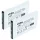 Kézi számítógép 2x akkumulátor Datalogic BTDL1, 94ACC0129, 94ACC0128, 3H21-00000491 helyett - 3200mAh, 3.8V