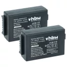 Kézi számítógép 2x akkumulátor Psion WA3006, WA3020, 1050494-002, 1050494 helyett - 2000mAh, 3.7V