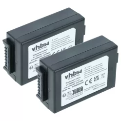   Kézi számítógép 2x akkumulátor Psion WA3006, WA3020, 1050494-002, 1050494 helyett - 3300mAh, 3.7V