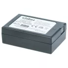 Kézi számítógép 2x akkumulátor Psion WA3006, WA3020, 1050494-002, 1050494 helyett - 3300mAh, 3.7V