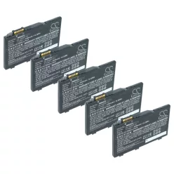   Mobil számítógép 5x akkumulátor Motorola 82-172087-01, 82-164807-01, 82-164801-02 helyett - 4400mAh, 3.7V