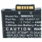 Mobil számítógép 5x akkumulátor Motorola 82-172087-01, 82-164807-01, 82-164801-02 helyett - 4400mAh, 3.7V