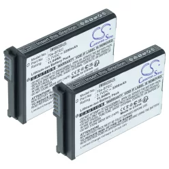   Kézi számítógép 2x akkumulátor Honeywell 60S-BATT-1, 70e-BTEC, BAT-EXTENDED-01 helyett - 3200mAh, 3.7V