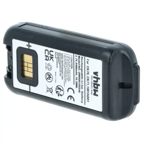 Mobil számítógép 2x akkumulátor Intermec 318-046-001, 1001AB02, 318-046-011, 1001AB01 helyett - 4400mAh, 3.7V