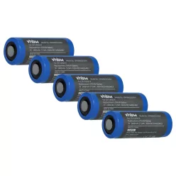   Univerzális 5x akkumulátor CR17450E-R helyett - 2400 mAh 3 V lítium